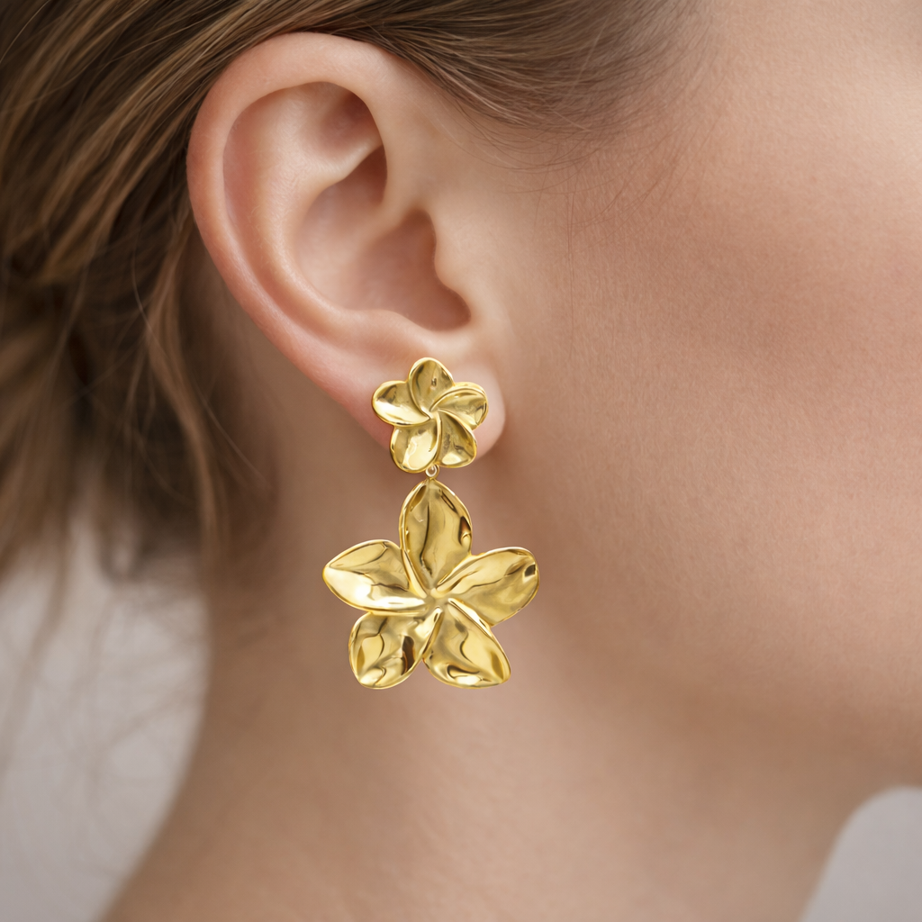 Boucles d’oreilles Flora